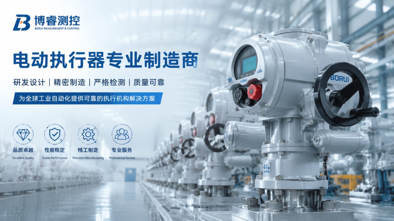 龙感湖管理区为阀门自动化提供执行方案